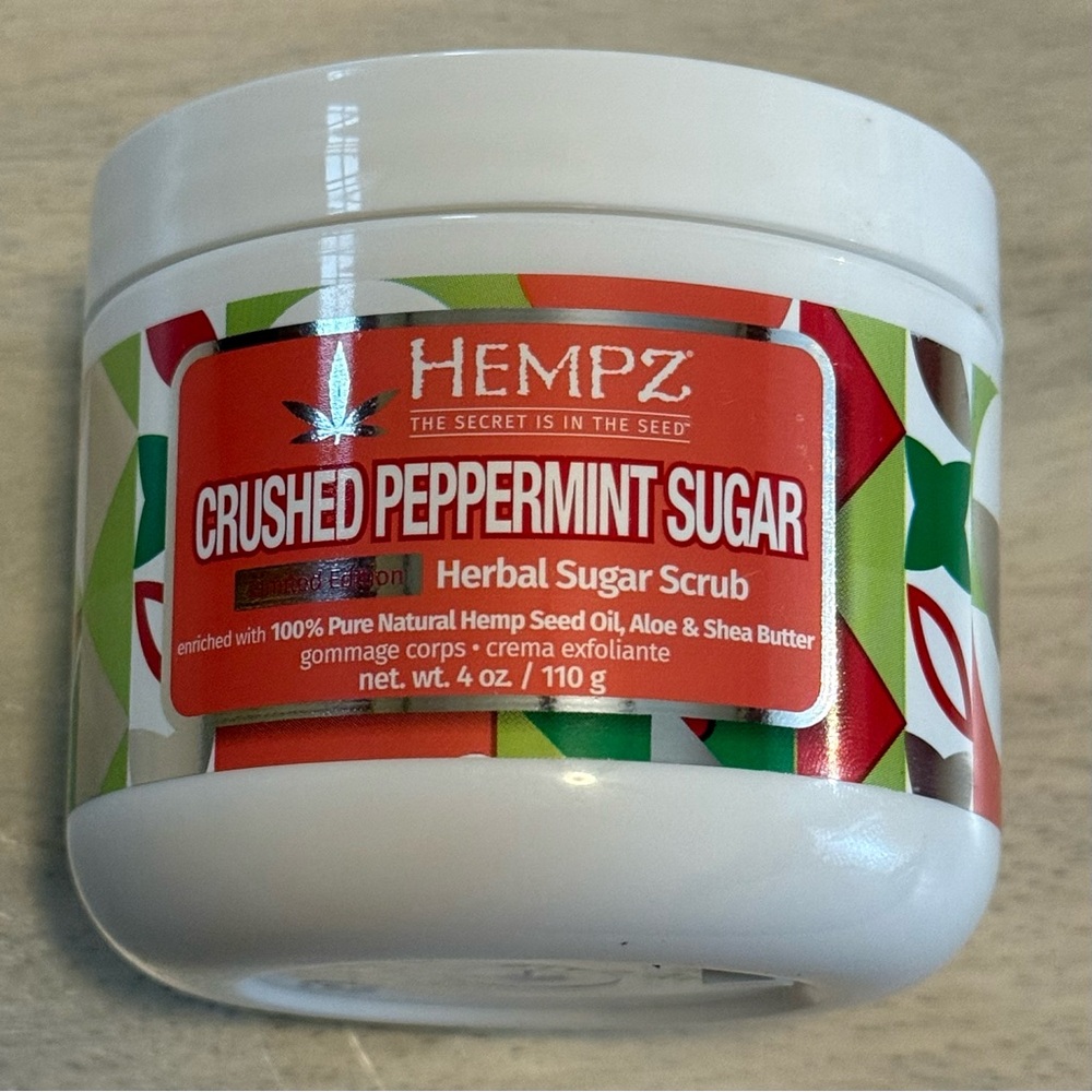 Hempz Limited Edition Crushed Peppermint Sugar Herbal Sugar Scrub